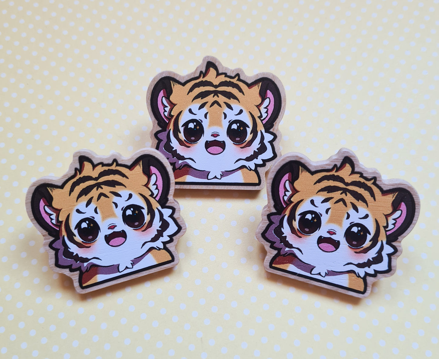 Pin de Madera de Tigre