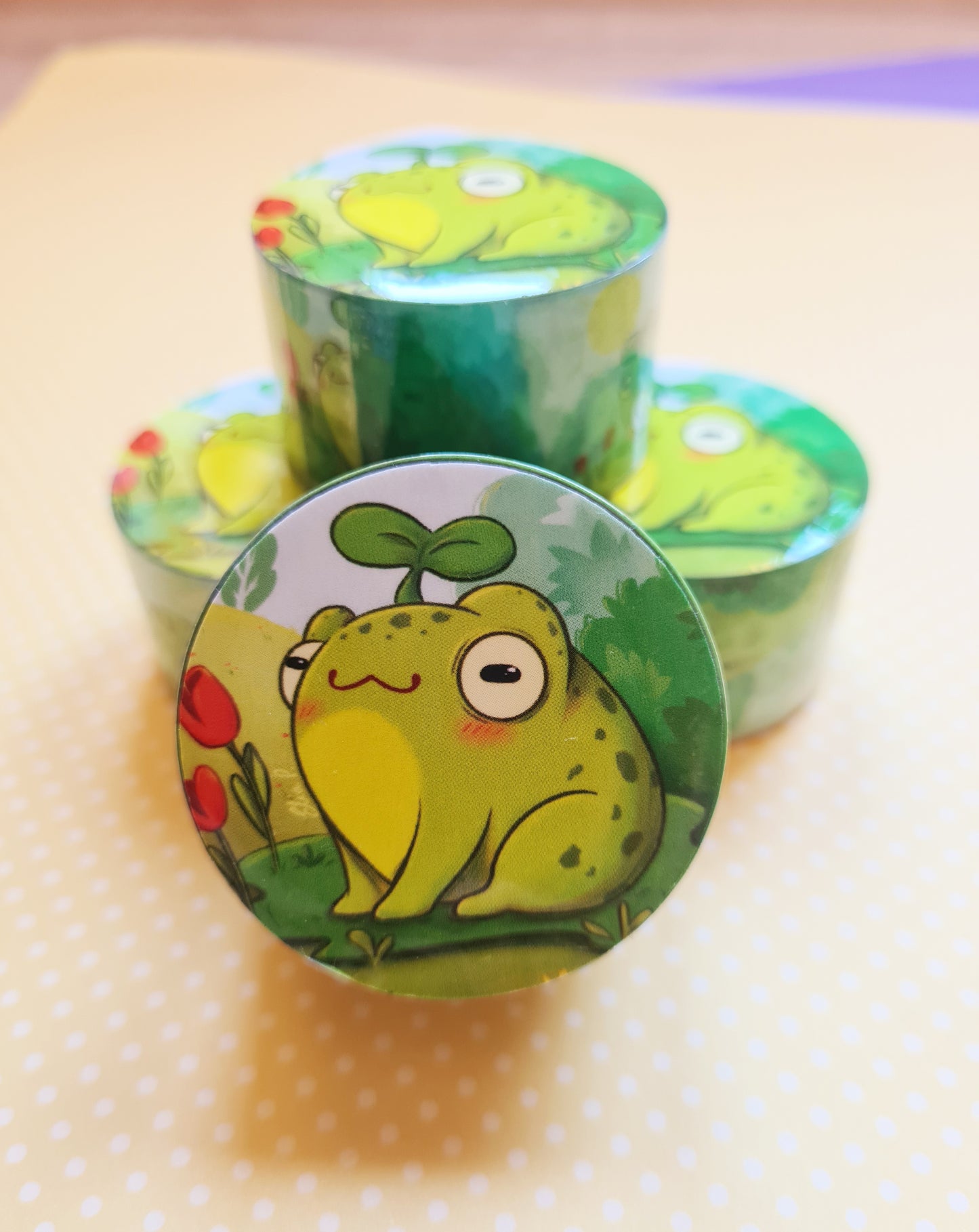 Washi tape de rana
