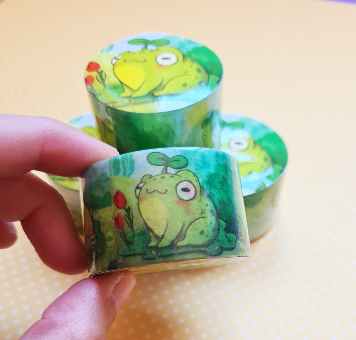 Washi tape de rana