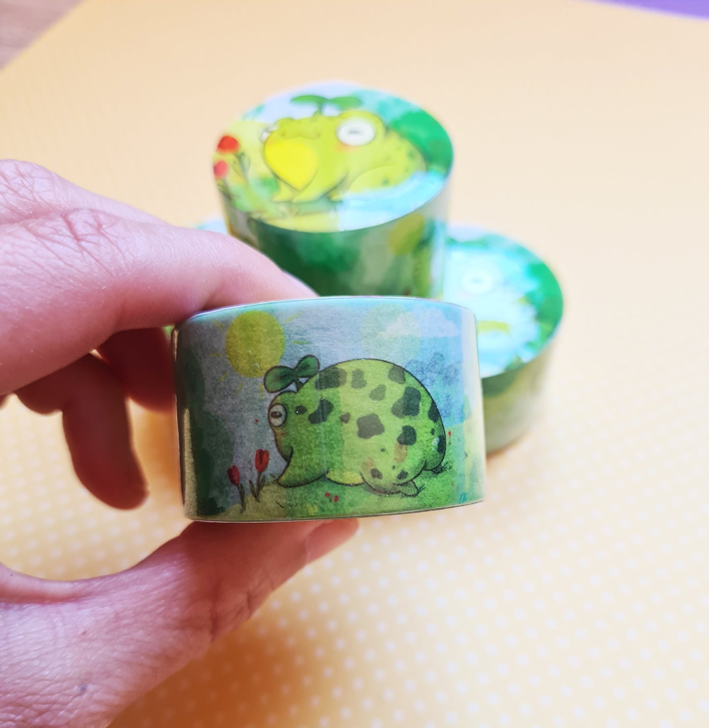 Washi tape de rana