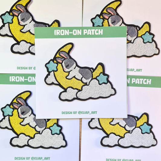 Parche Bordado Conejo dormido