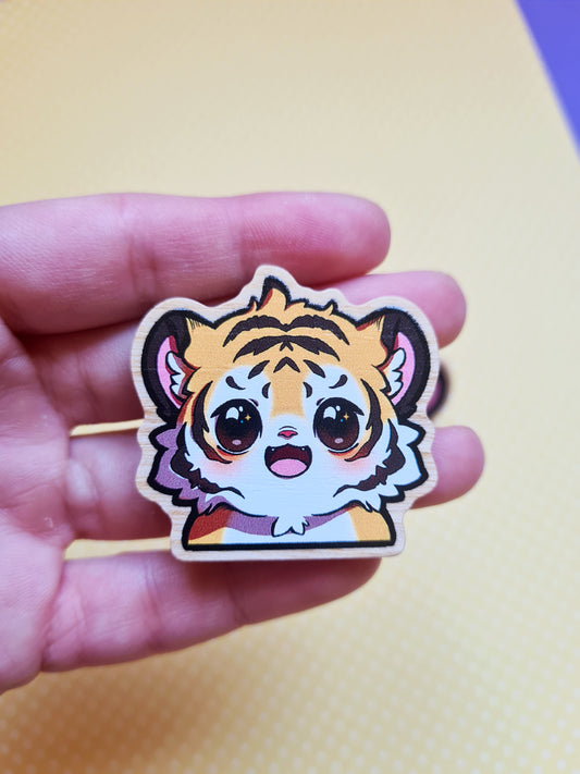 Pin de Madera de Tigre