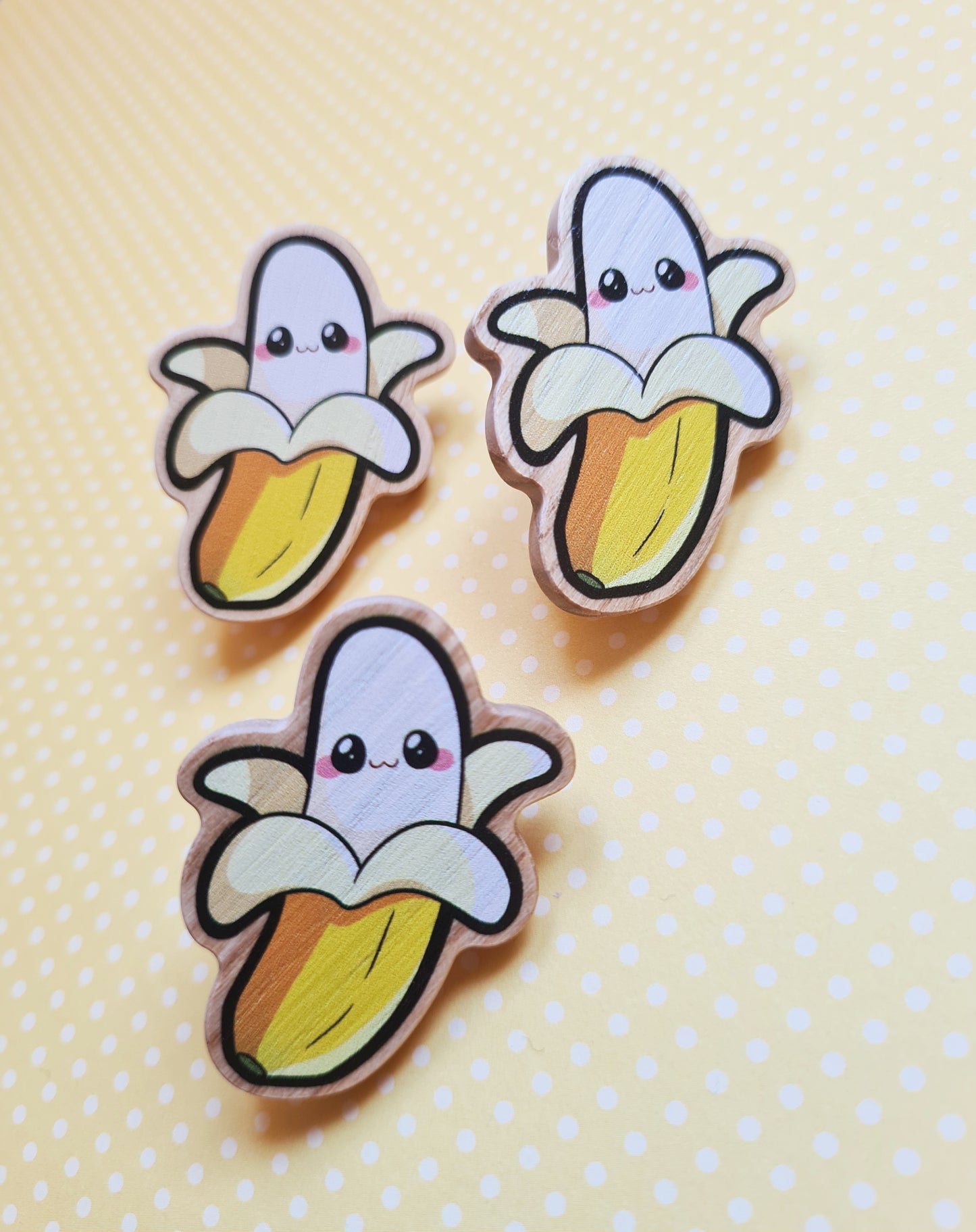 Pin de madera de Banana