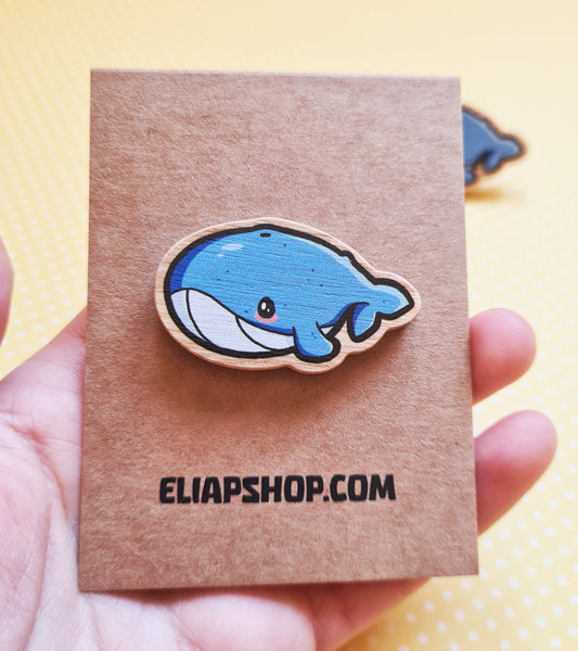 Pin de madera de Ballena