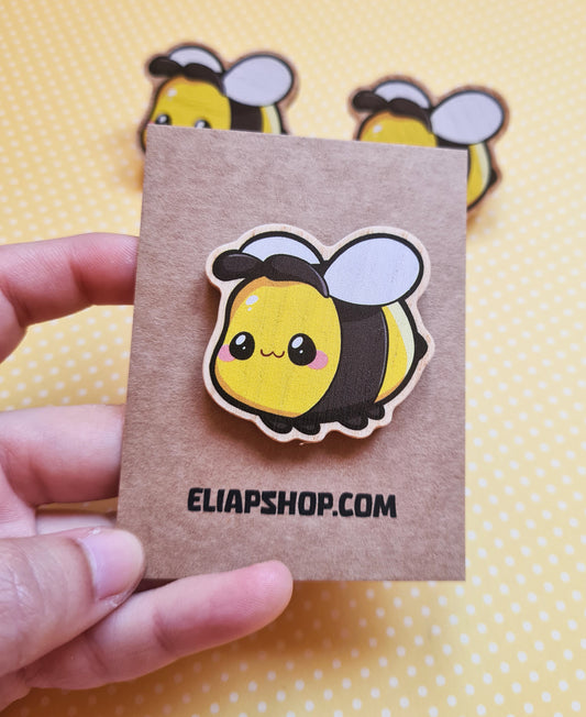 Pin de madera de Abeja
