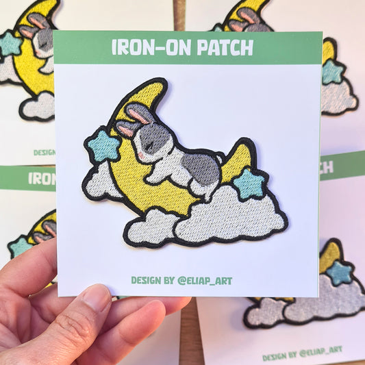 Parche Bordado Conejo dormido