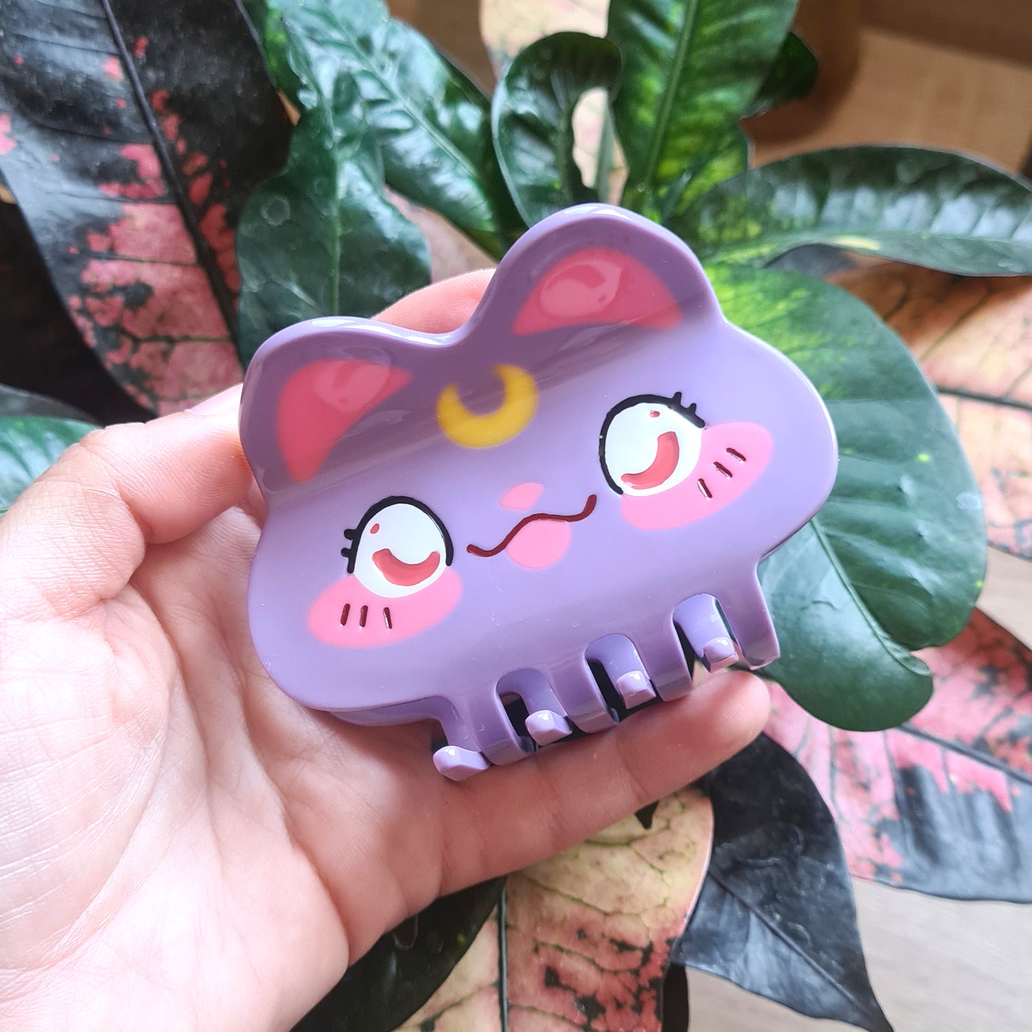 Pinza Pelo de Gato Luna, de sailor moon